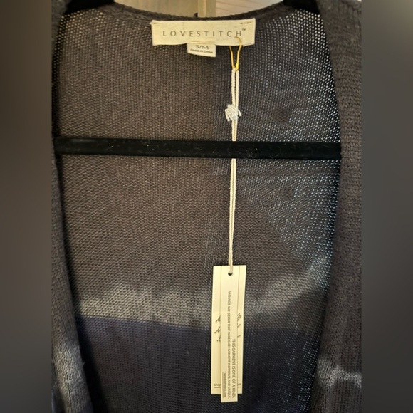 NWT Lovestitch Sweater Kimono Cardigan - Picture 3 of 6